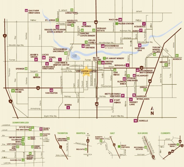 Lodi-Wine-Trail-Map